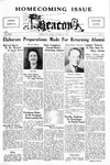 Homecoming Issue, Special Issue (11/10/1939) by University of Rhode Island