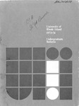 URI Undergraduate Course Catalog 1973-1974
