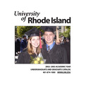 URI Undergraduate and Graduate Course Catalog 2002-2003 by University of Rhode Island