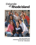 URI Undergraduate and Graduate Course Catalog 2005-2006 by University of Rhode Island