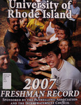 Freshman Record : The University of Rhode Island