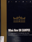 Who's New On Campus : The University of Rhode Island by The Interfraternity/Panhellenic Councils