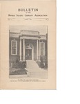 Bulletin of the Rhode Island Library Association v. 5, no. 2