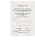 Bulletin of the Rhode Island Library Association v. 7, no. 2