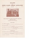 Bulletin of the Rhode Island Library Association v. 20, no. 1