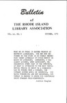 Bulletin of the Rhode Island Library Association v. 46, no. 1 by RILA