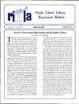 Bulletin of the Rhode Island Library Association v. 65, no. 9
