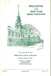 Bulletin of the Rhode Island Library Association v. 38, no. 1-2