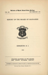 Annual Report 1925 by University of Rhode Island