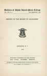 Annual Report 1930 by University of Rhode Island