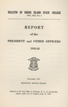Annual Report 1943-1944 by University of Rhode Island