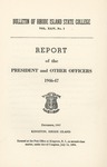 Annual Report 1946-1947 by University of Rhode Island